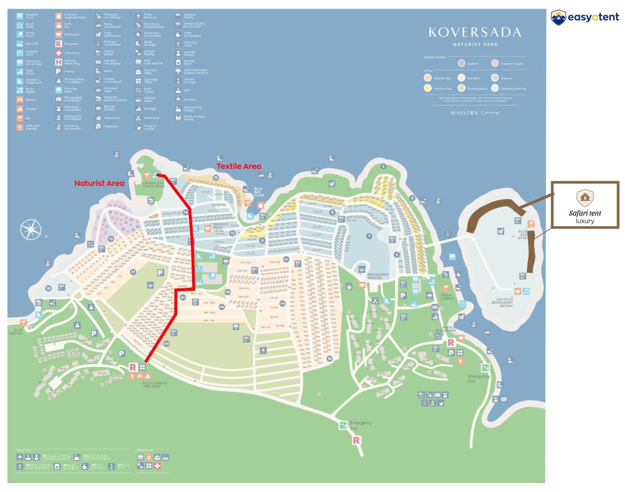 Koversada Camping Resort Vrsar Buitenkant foto